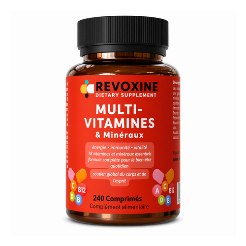 Multivitamines & Minéraux – 240 comprimés