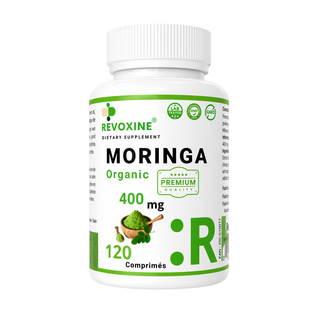 MORINGA ORGANIC 400 mg – 120 comprimés