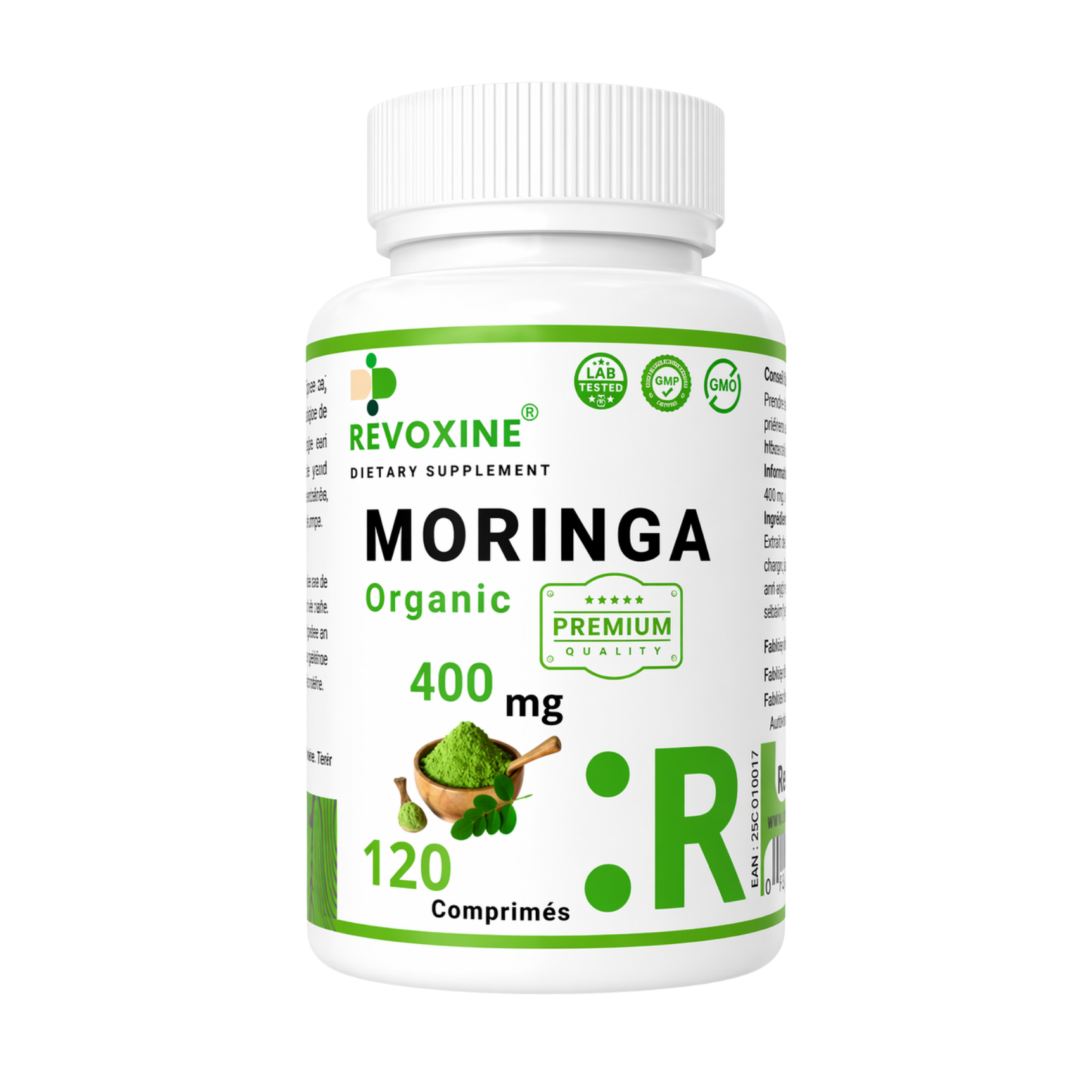 MORINGA ORGANIC 400 mg – 120 comprimés