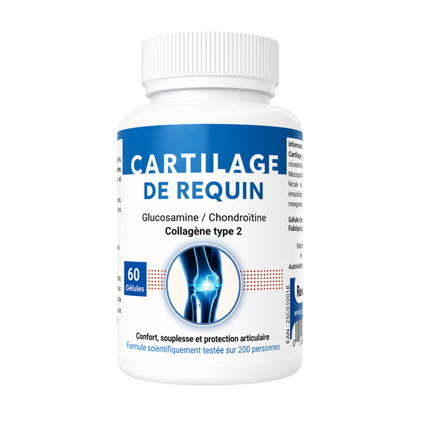 Cartilage de requin 300 mg – 60 gélules