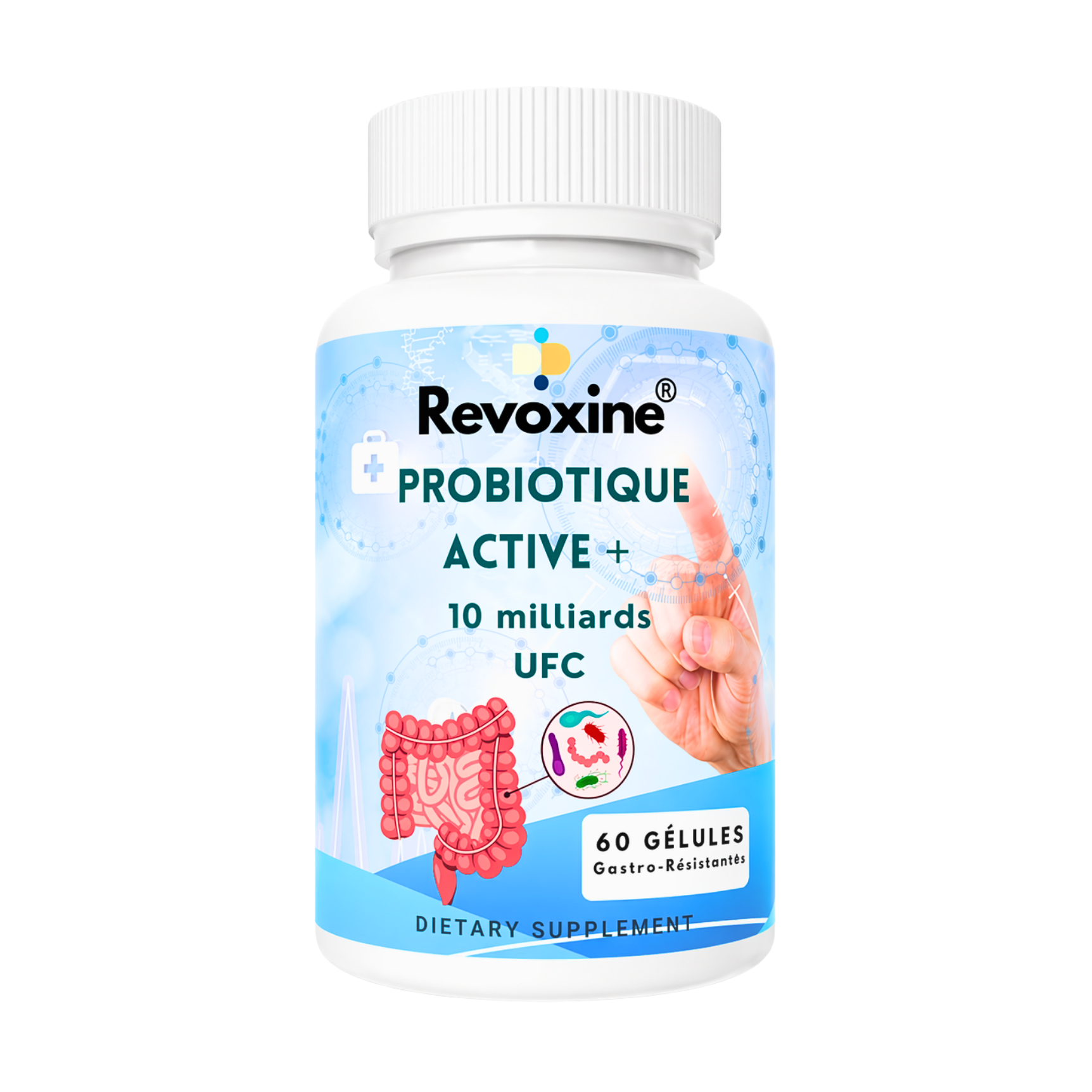 Probiotique Active+ 10 Milliards UFC 60 gélules
