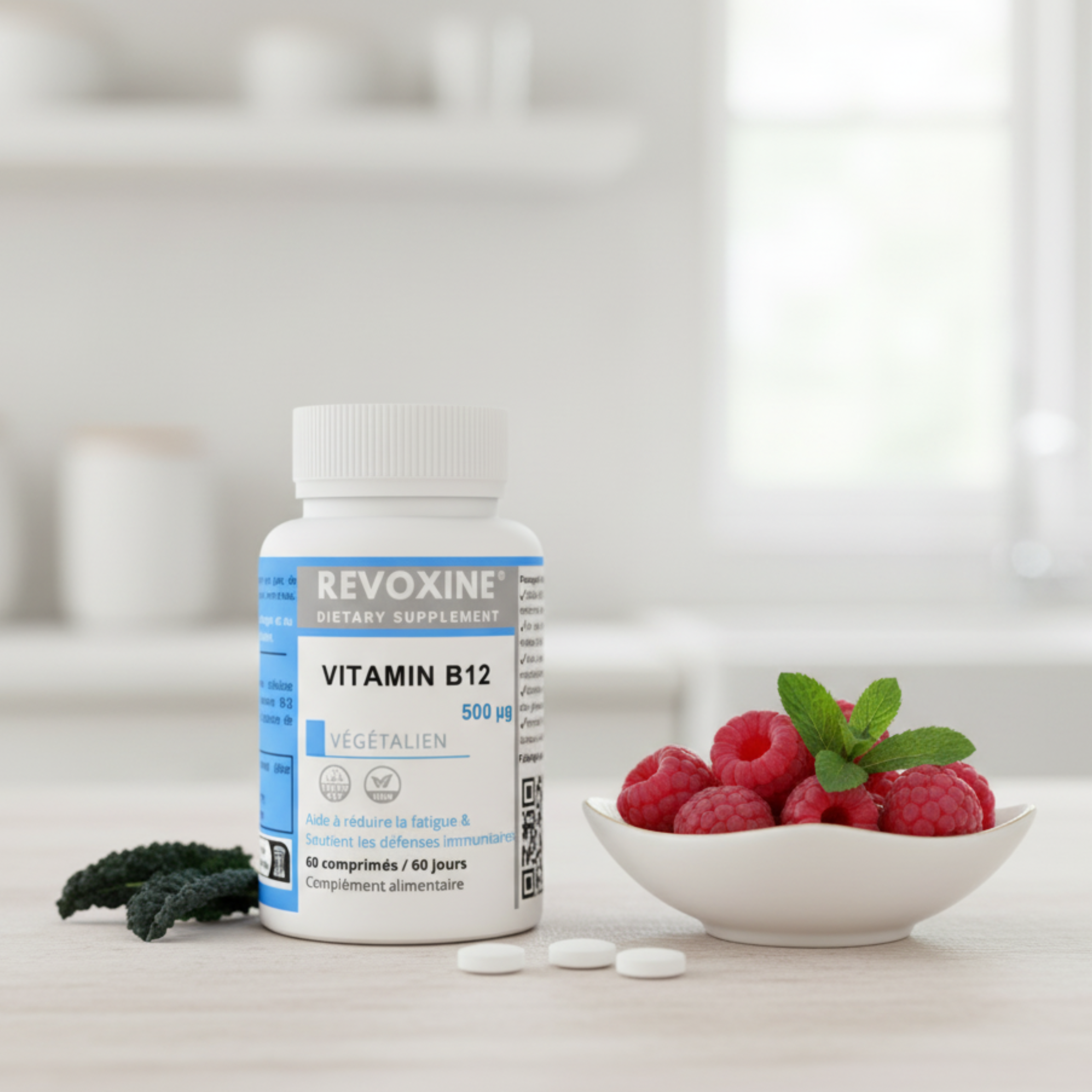 Vitamine B12 500 µg 60 comprimés