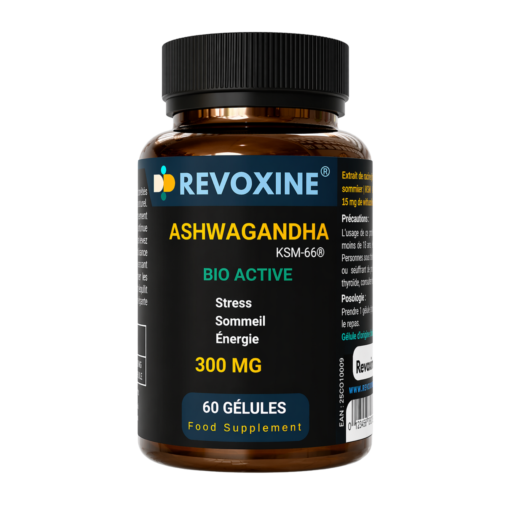 ASHWAGANDHA KSM-66 – 60 gélules