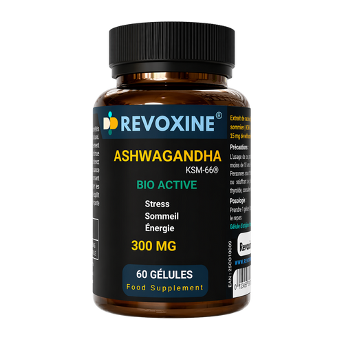 ASHWAGANDHA KSM-66 – 60 gélules