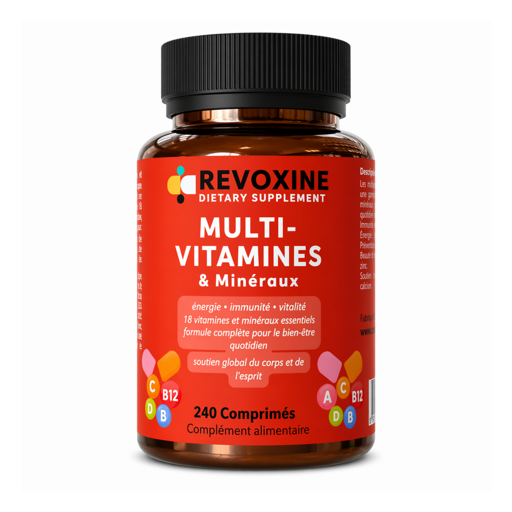 Multi-Vitamines & Minéraux – 240 Comprimés