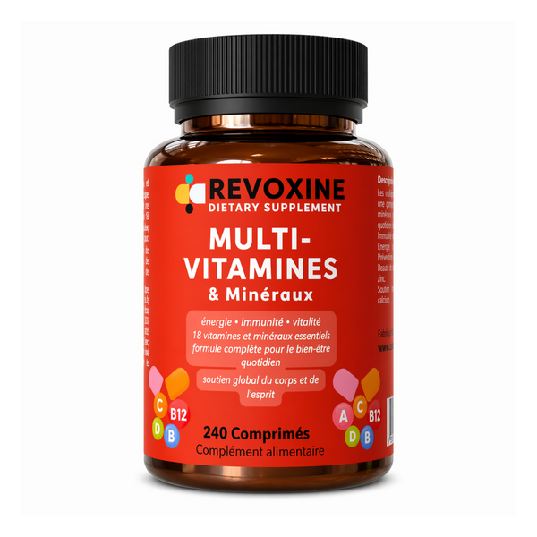 Multivitamines & Minéraux – 240 comprimés