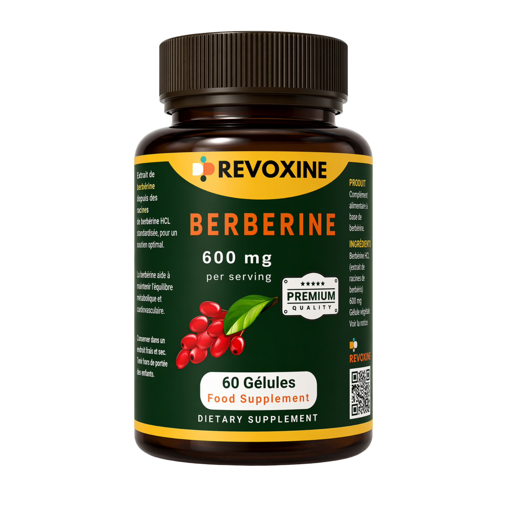 Berbérine 600 mg