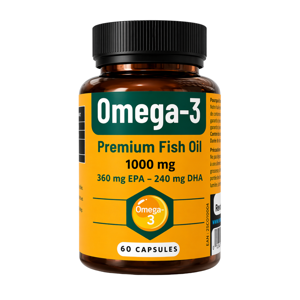 OMEGA-3 PREMIUM 1000 mg – 60 capsules