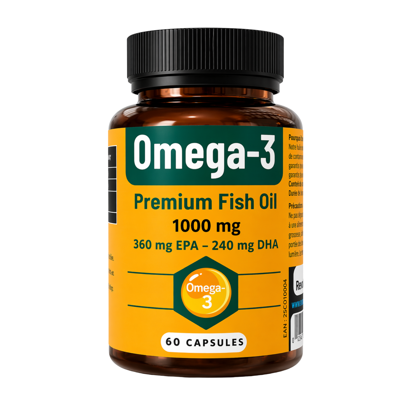 OMEGA-3 PREMIUM 1000 mg – 60 capsules