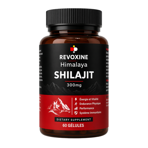 Shilajit d’Himalaya 300 mg – 60 gélules