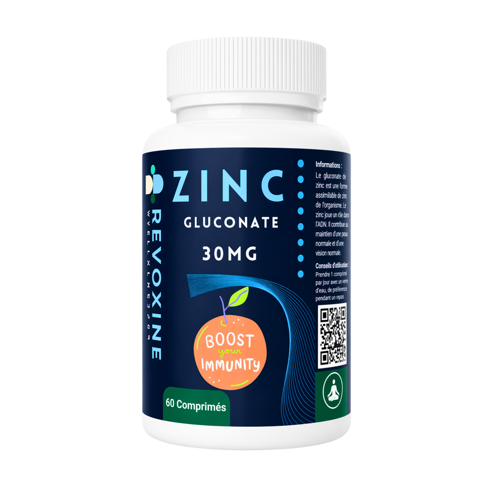Zinc Gluconate 30 mg – 60 Comprimés