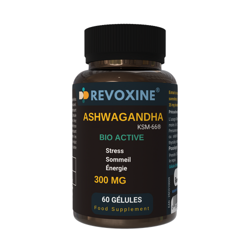 ASHWAGANDHA KSM-66 – 60 gélules