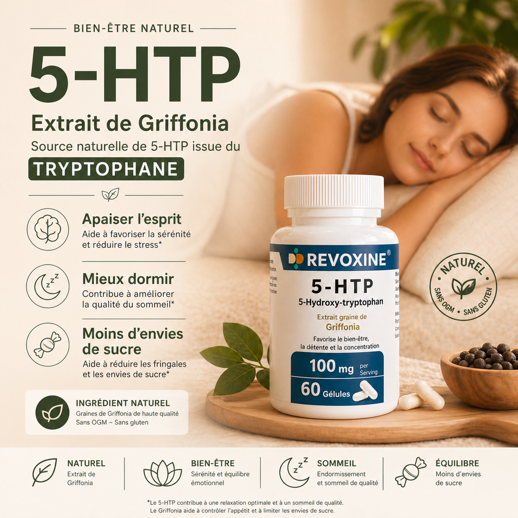 5-HTP 100 mg – 60 Gélules