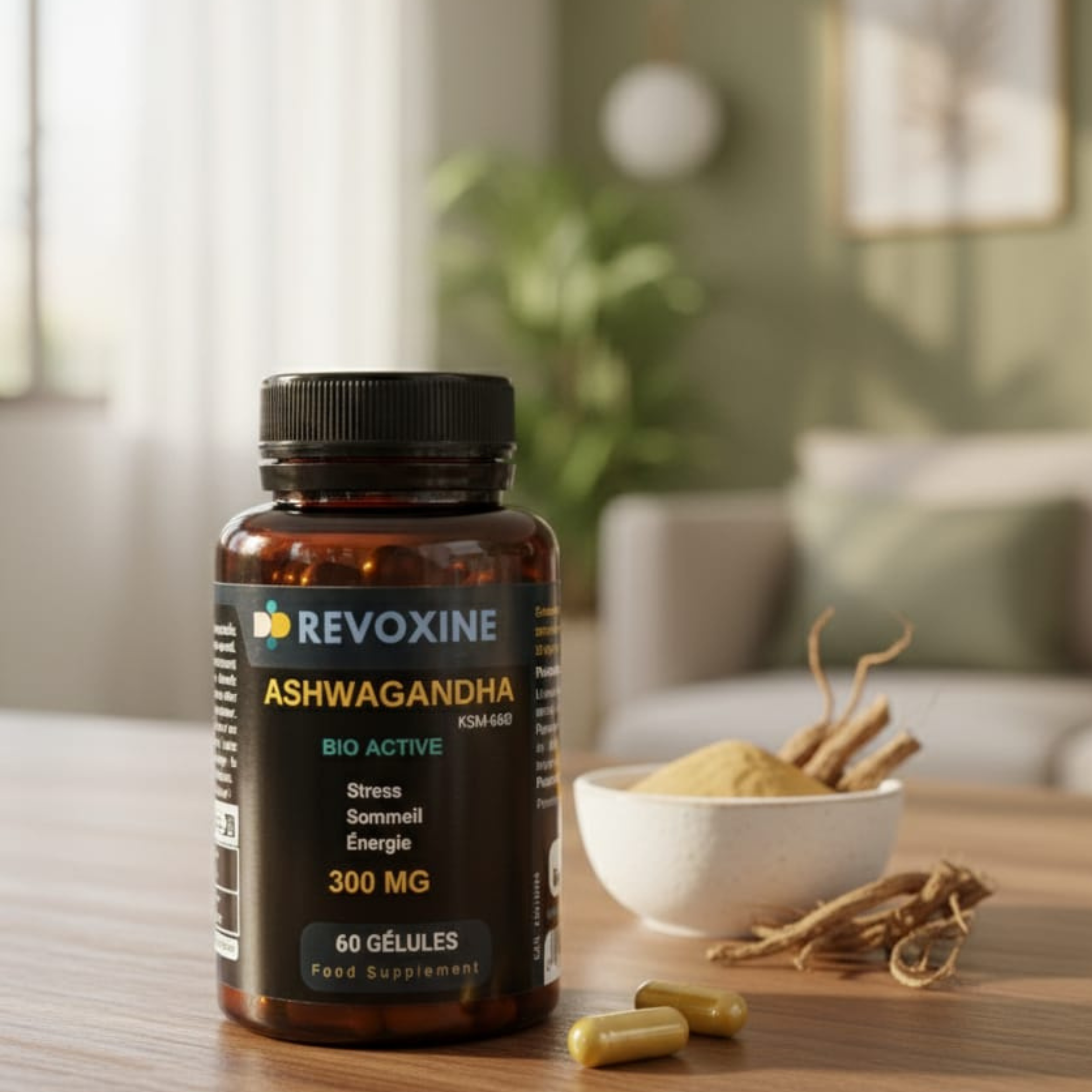 Ashwagandha KSM-66® (60 gélules)