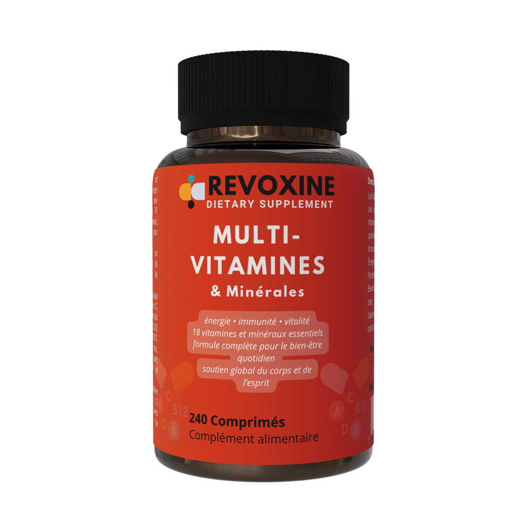 Multi-Vitamines & Minéraux – 240 Comprimés