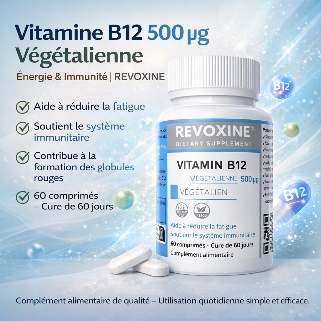 Vitamine B12 500 µg  60 comprimés