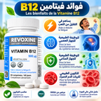 Les bienfaits de la vitamine B12 Revoxine : fatigue, système nerveux, immunité, globules rouges