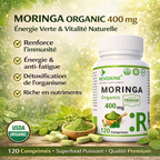 MORINGA ORGANIC 400 mg – 120 comprimés