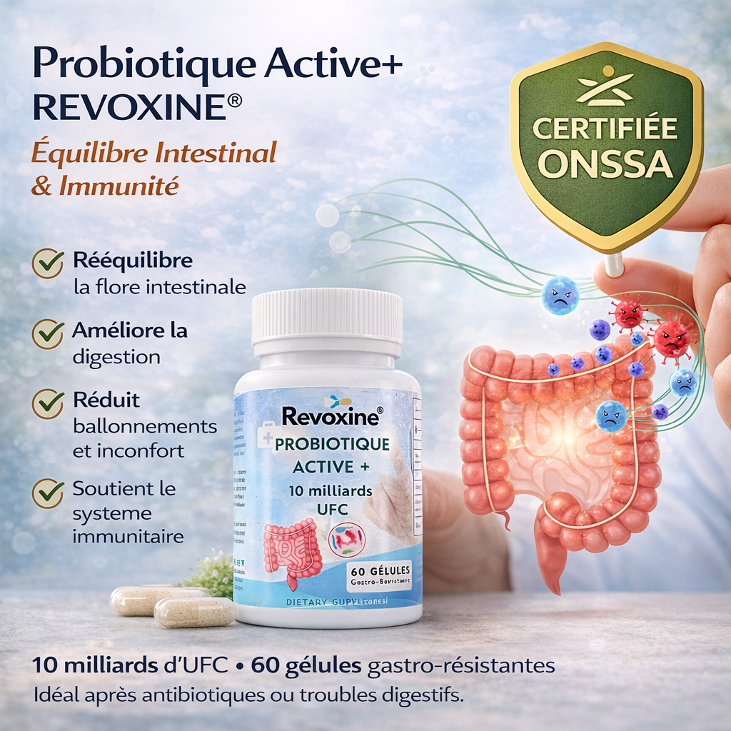 Probiotique Active+ 10 Milliards UFC 60 gélules