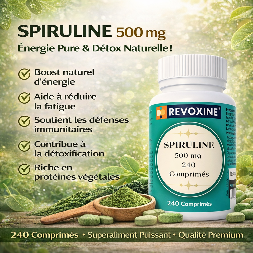 SPIRULINE 500 mg – 240 comprimés